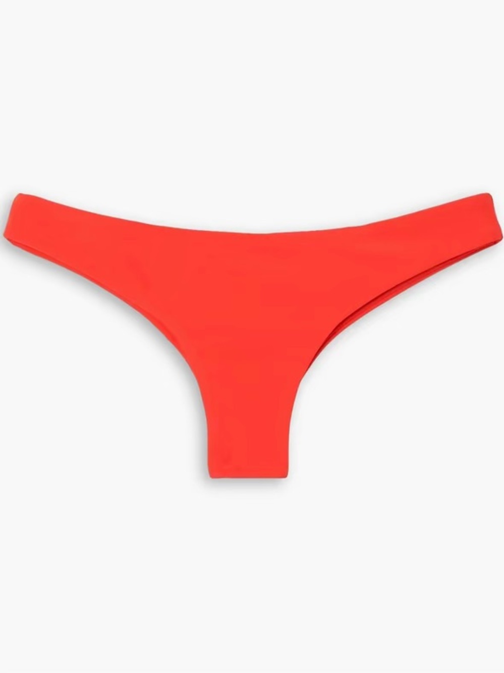 NWT Jade Swim ‘Expose’ Mid-Rise Bikini Briefs in “Coral” Size Large